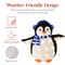 Best Choice Products 2-Piece Lighted 3ft Pop-Up Penguin Family Outdoor Christmas Decoration w/ 150 LED Lights